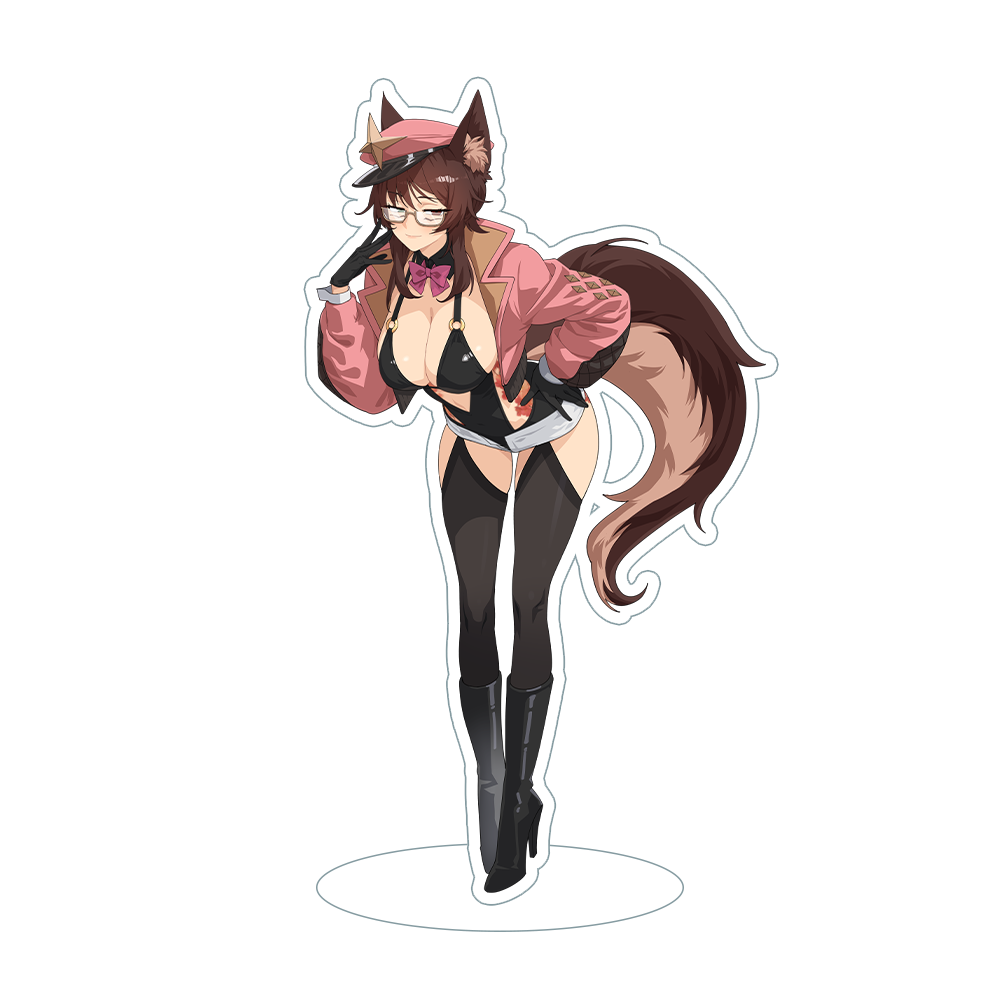 Lady Qathrin | Bomber Bunny Qathrin - Acrylic Standee