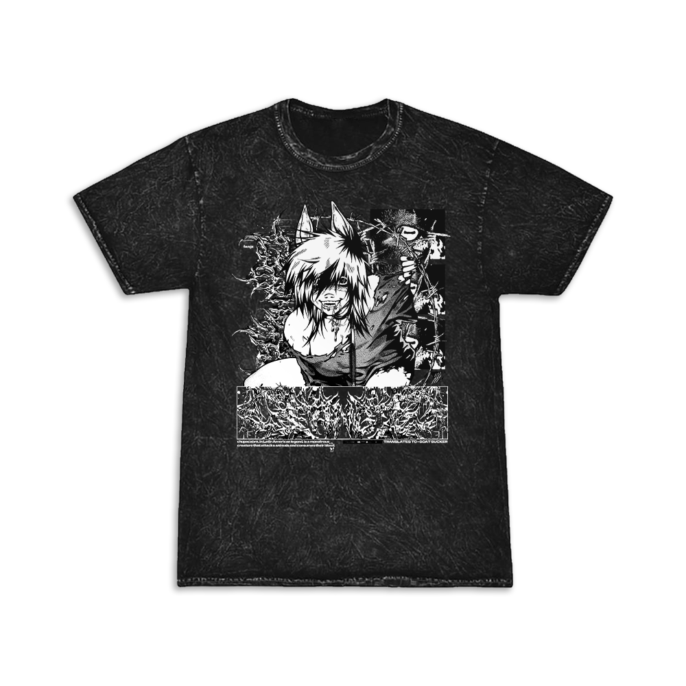 Fangz | CHUPACABRA - Mineral Wash Tee