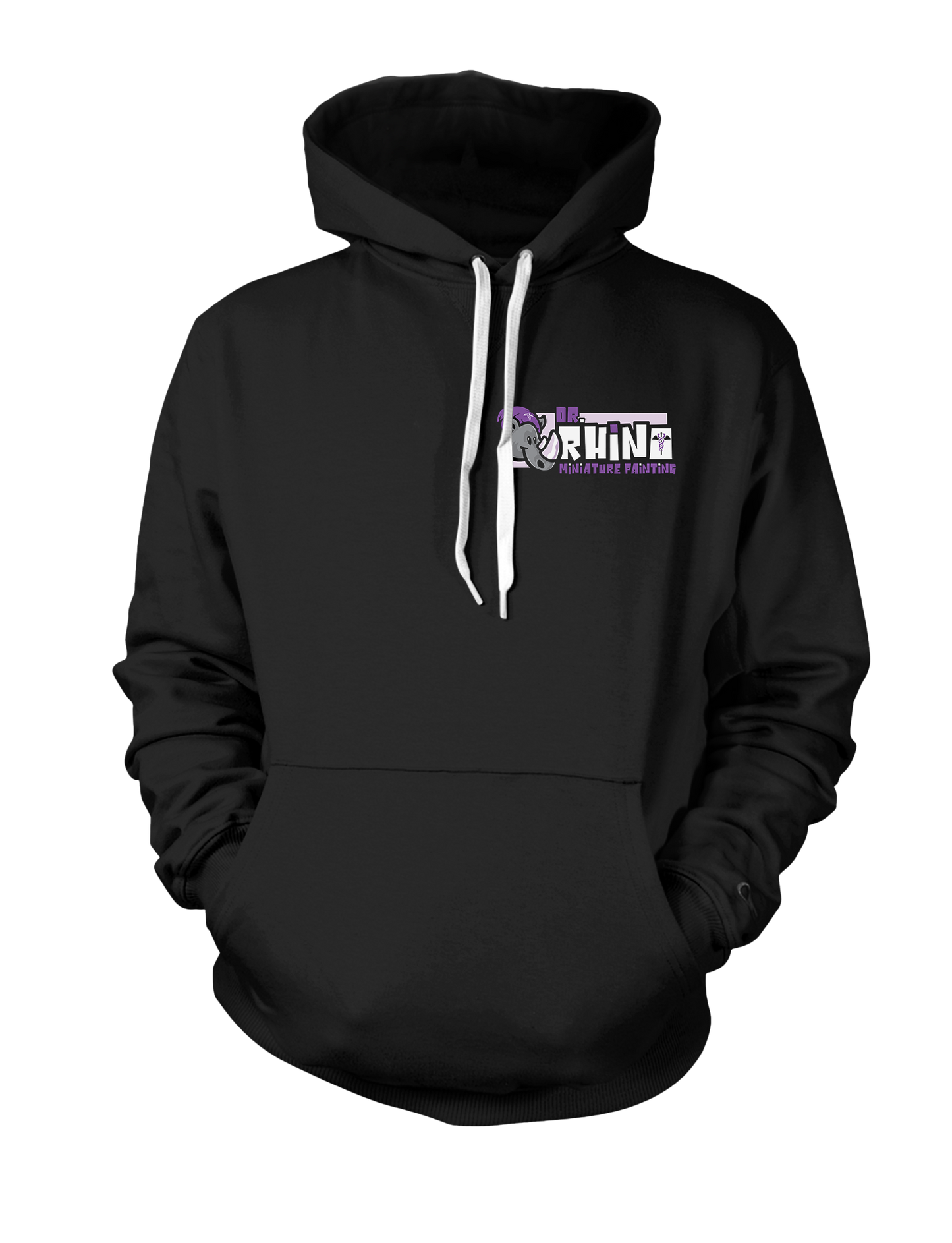 Dr. Rhino | Pocket Logo - Pullover Hoodie