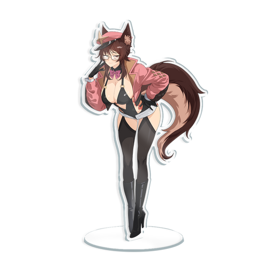 Lady Qathrin | Bomber Bunny Qathrin - Acrylic Standee