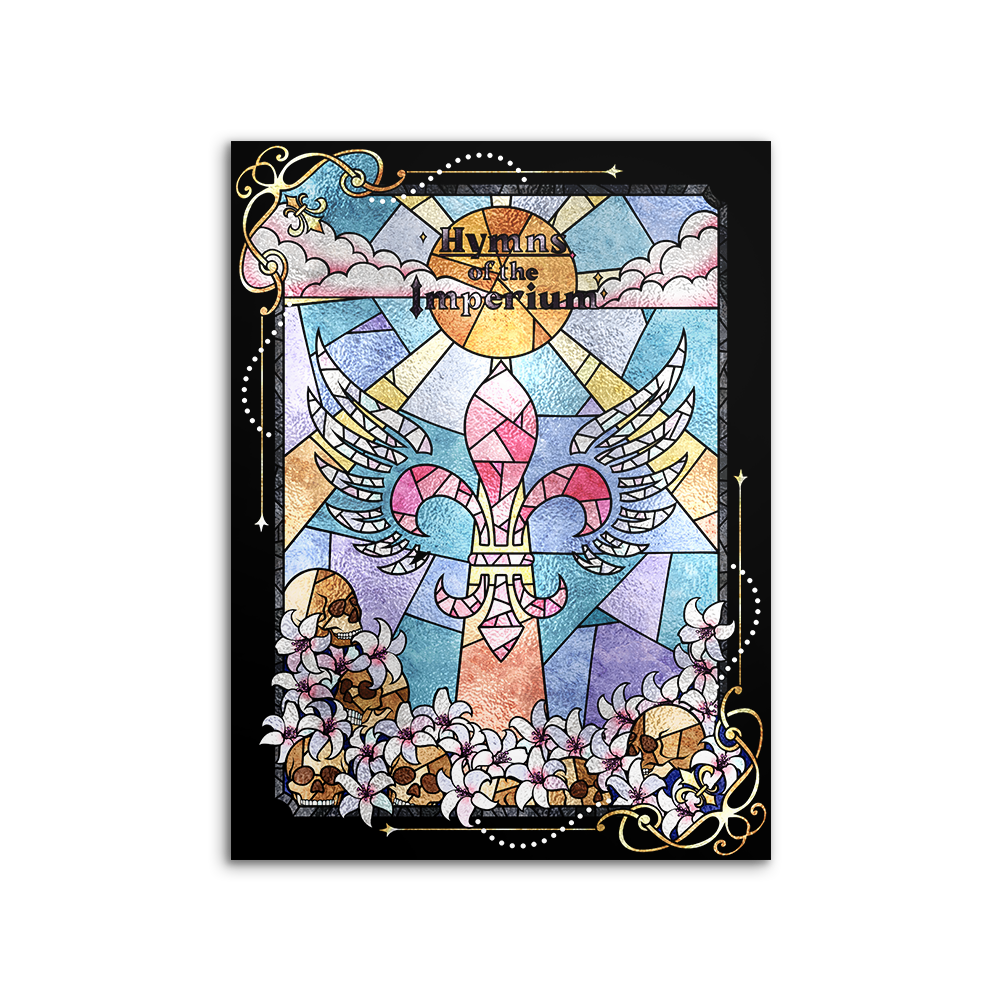 Sister Cecilia | Stained Glass Cecilia - Art Print